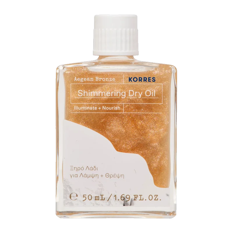 KORRES AEGEAN BRONZE schimmerndes Trockenöl, 50ml 21014426