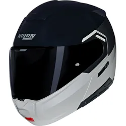 Nolan N90-3 Verniciatura Speciale 343, Klapphelm - Weiß/Schwarz/Dunkelgrau - L