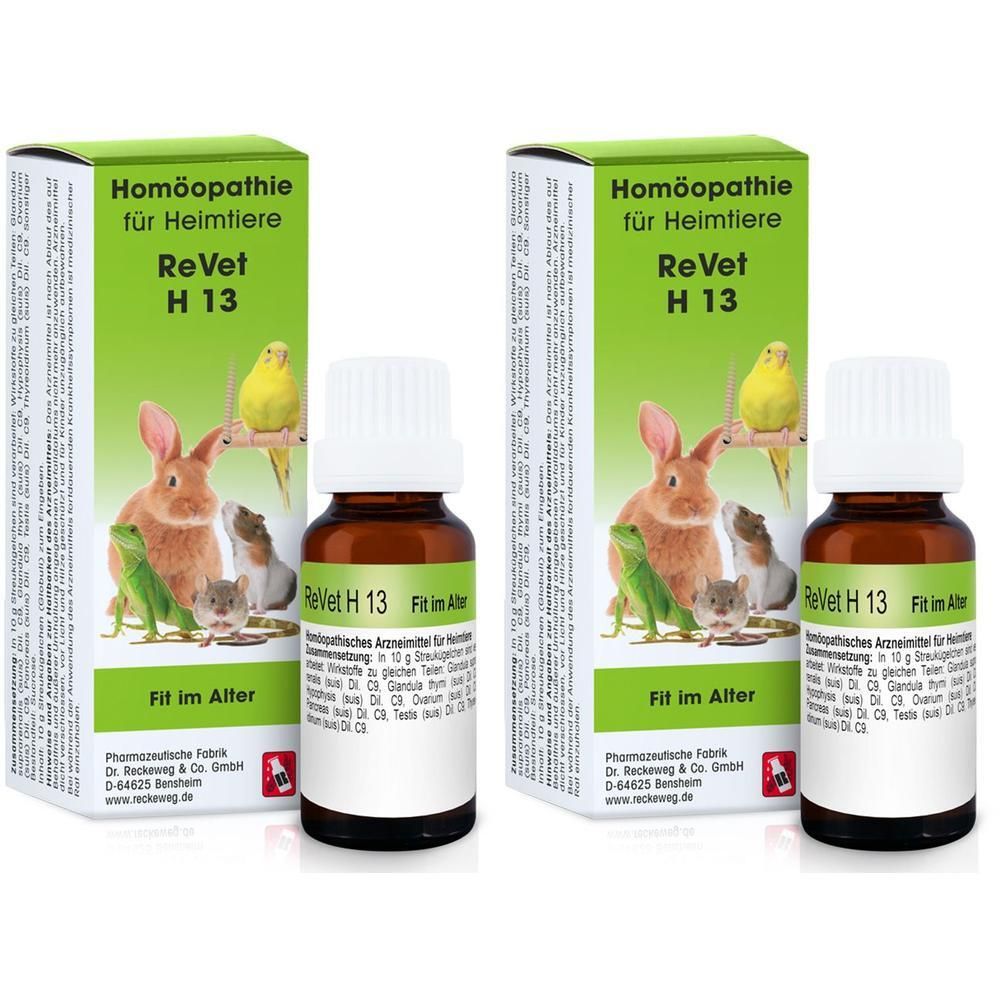 Revet H 13 Globuli f.Heimtiere 2x 2x10 g