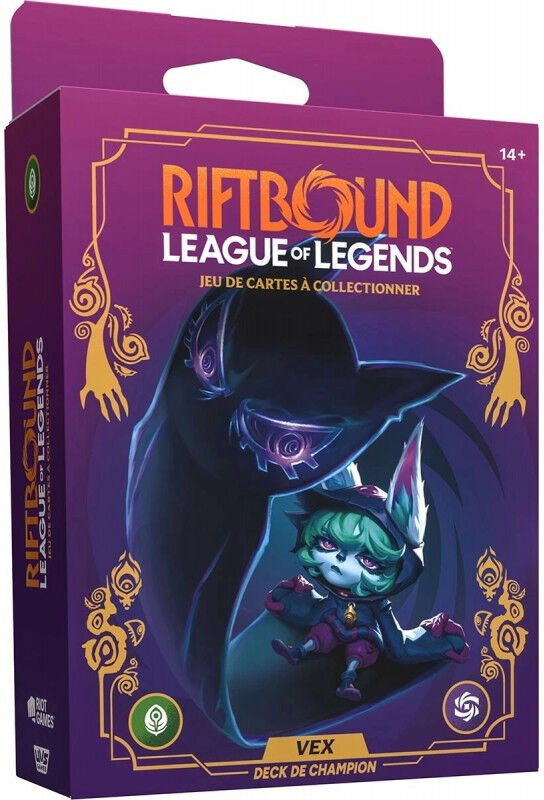 UVS Games Riftbound : Déchaînement - Deck Vex FR