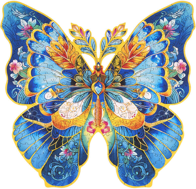 Puzzle en bois 200 pcs Morpho Helena - Rowood