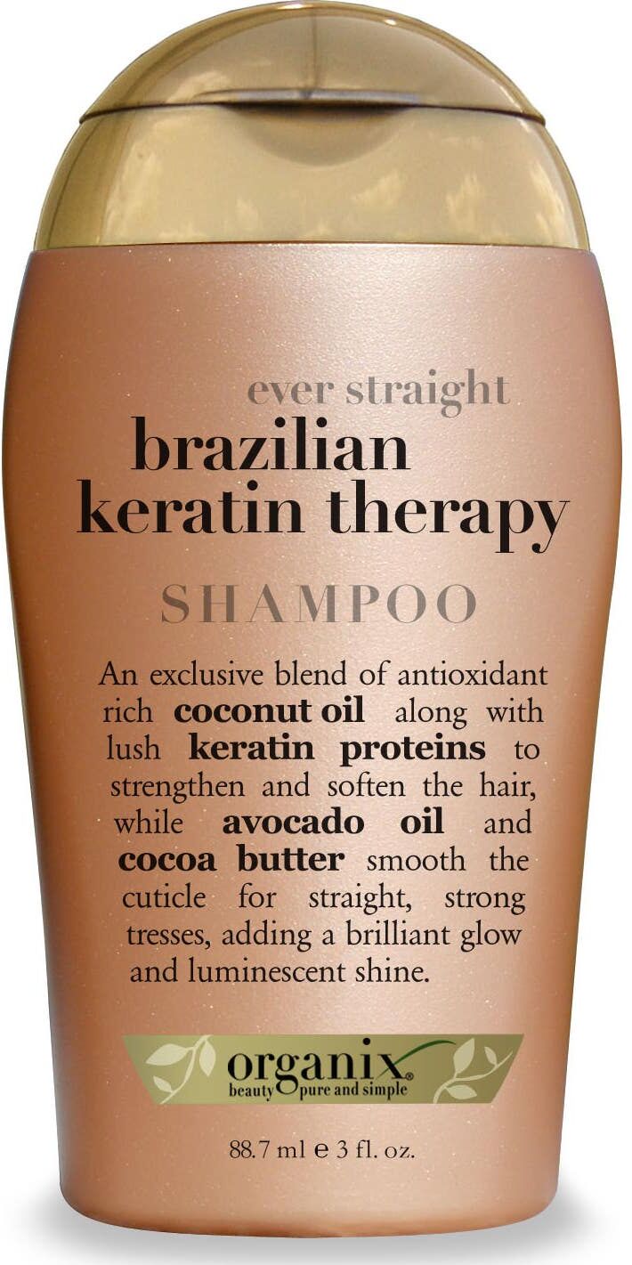 OGX Ever Straight Champú Queratina Brasileña 88,7ml