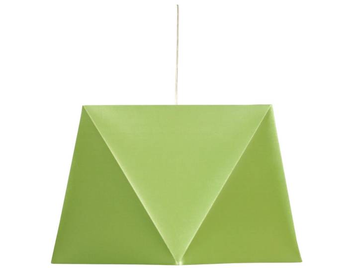 Hängeleuchte Hexagen, Grün, Metall, Kunststoff, sechseckig, 42x110x42 cm, RoHS, Europäischer Sicherheitsstandard, einfach zu transportieren, Lampen & Leuchten, Innenbeleuchtung, Hängeleuchten, Pendelleuchten