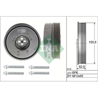 SCHAEFFLER INA Riemenscheibe, Kurbelwelle 544 0501 20 für MINI