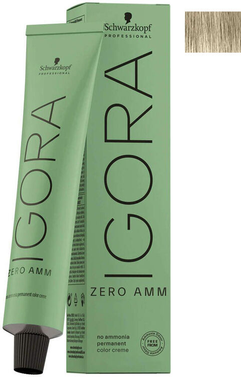 Schwarzkopf Professional Igora Zero Amm Coloring Cream 60 ml 10-14