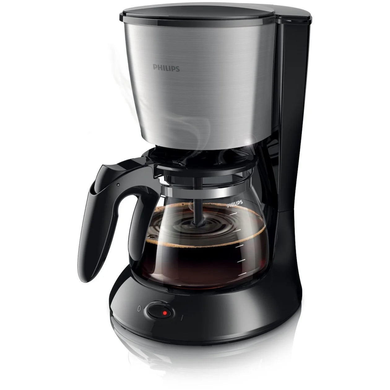 Philips HD7462/20 Daily Filter Koffiezetapparaat - Zwart - 1000 Watt - Glazen Kan