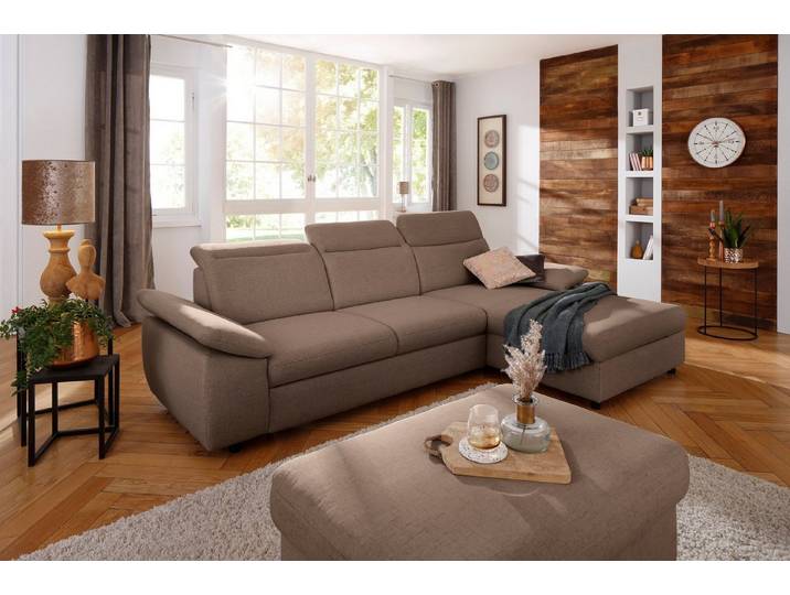 OTTO home Polsterhocker Mauritius, passend zur Mauritius -Serie, auch mit Soft clean -Bezug