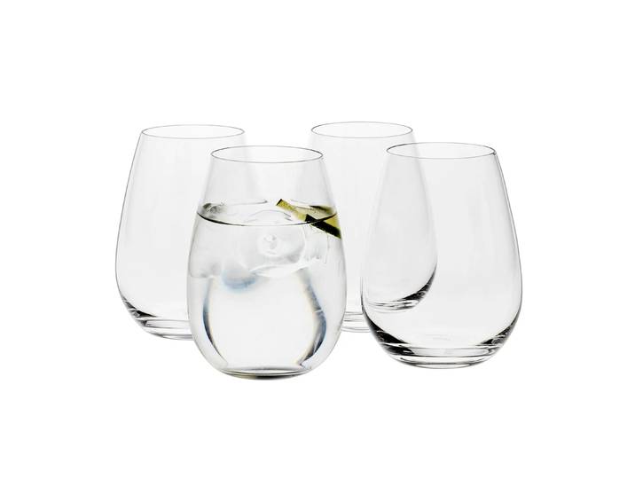 Scandi Living Verre à eau Karlevi Lot de 4 33 cl