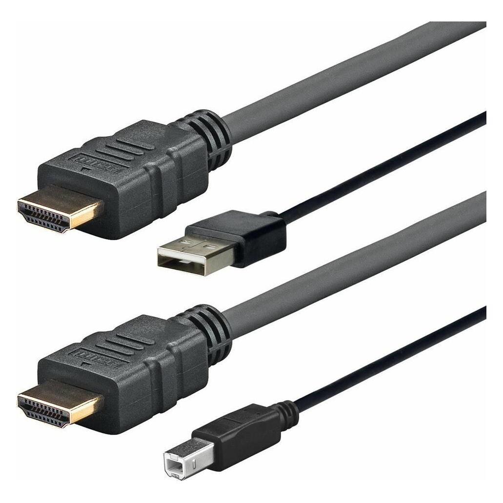 Vivolink Pro HDMI with USB 2.0 A/B 2M (2 m) (PROHDMIUSBAB2AMP)