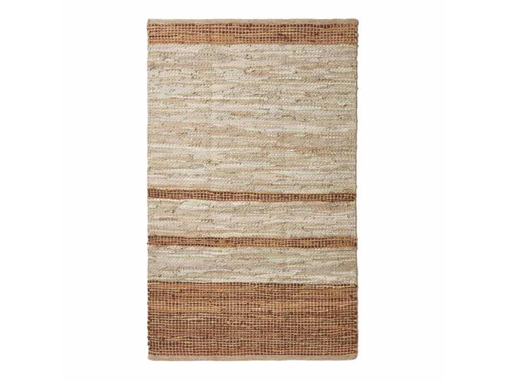 FLICKENTEPPICH aus Recycling-Leder 90/150 cm