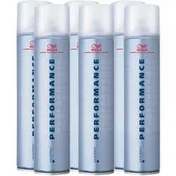 3000ml Wella Professionals Performance Haarspray mit Treibgas Aerosoldose Set (6 x 500ml)