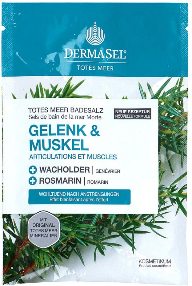 Dermasel Totes Meer Badesalz Gelenk & Muskel 80g