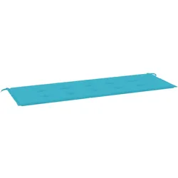 vidaXL Gartenbank-Auflage Türkis 150x50x3 cm Oxford-Gewebe