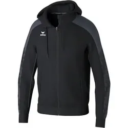 ERIMA Herren Kapuzensweat EVO STAR training jacket with hood, Größe M in Schwarz Schwarz