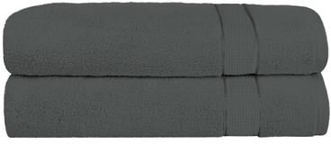 COZY TRENDS COLLECTION Luxurious Absorbent Zero TwistCotton 2-Piece Bath Towel 600 GSM   27''x54''
