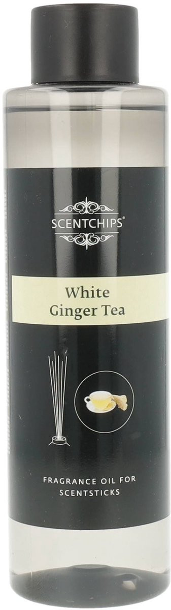Scentchips Geurstokjes Navulling Witte Gemberthee - 400ml