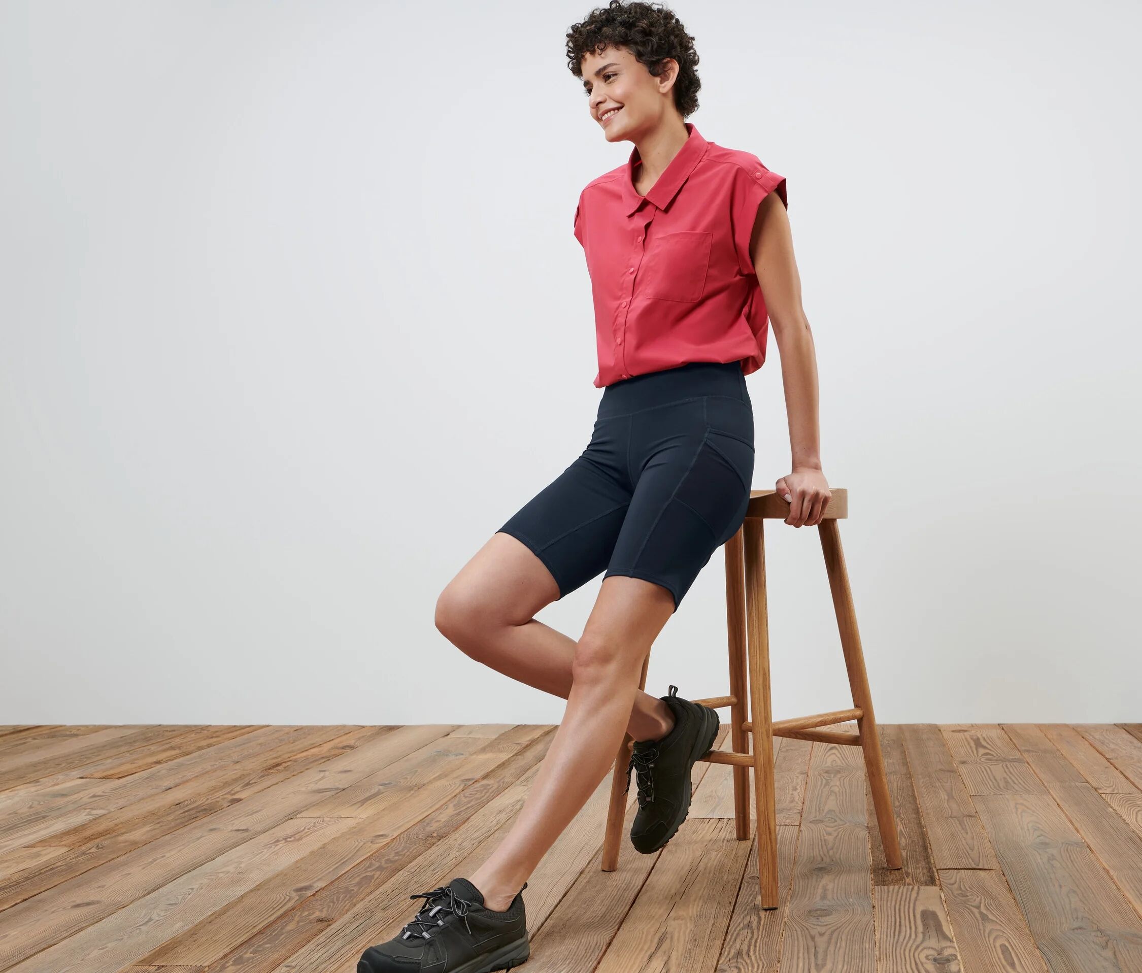 Tchibo - Radlerhose - Damen - Gr. S - dunkelblau