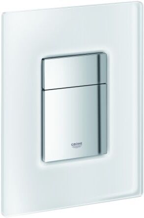 Grohe Skate Cosmopolitan Betätigunsplatte 38845MF0 daVinci weiss Glas, senkrechte/waagerechte Montage