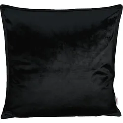 KISSENHÜLLE Samt&Sonders schwarz 60/60 cm