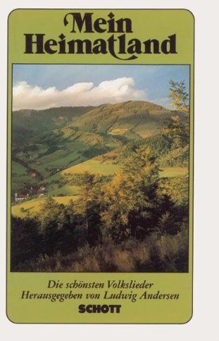 Ludwig Andersen - Mein Heimatland: Die schönsten Volks-, Wander-, Trink- und Scherzlieder. Gesang (1-2-stimmig). Melodie-Ausgabe (mit Akkorden).: Die schönsten Volks-, ... Ein- und zweistimmig. Mit vollständigem Text - Preis vom 09.10.2026 07:28:09 h