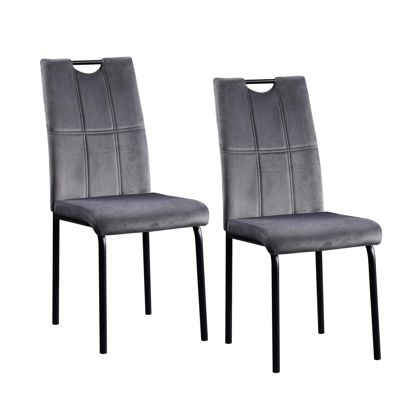 HTI-Living Stuhl Denton Velvet 2er-Set