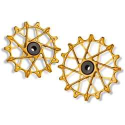 GARBARUK Schaltwerkröllchen 14-16 Zähne | Shimano 12-fach | gold