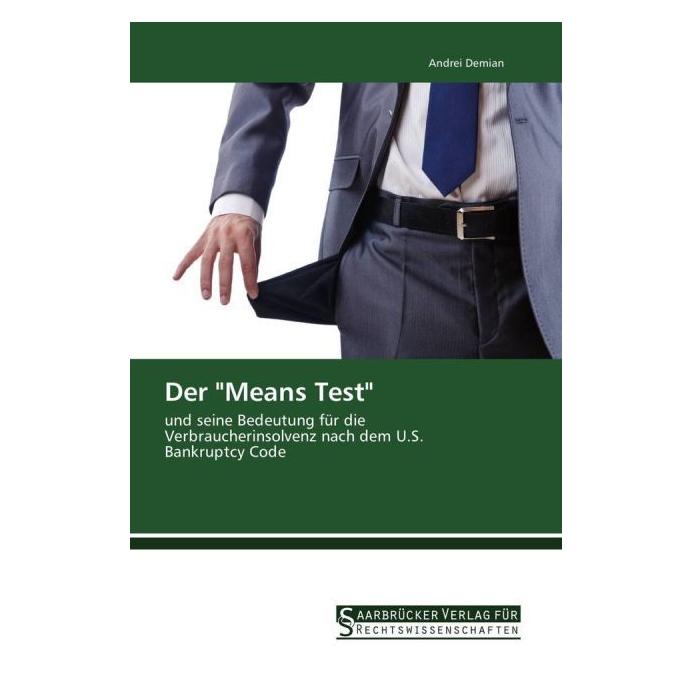 SVR Der "Means Test (Deutsch, Softcover, Andrei Demian) (7592354)