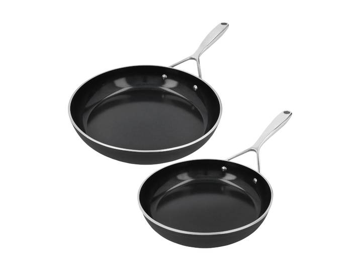 Demeyere Ensemble de poêles céramique 3-ply Alu Plus 3 Ceraforce 2 pièces