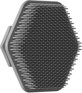 Inspire Curations Mini Silicone Facial Cleansing Brush Deep Clean Face Scrubber And Massage Tool gray