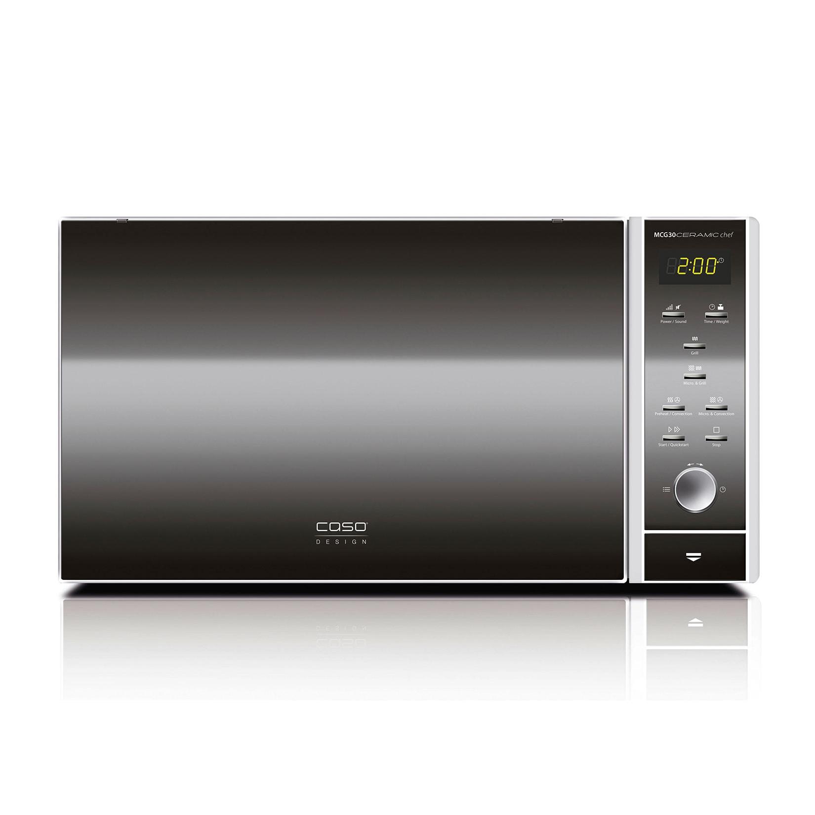 Caso MCG 30 Ceramic Chef Mikrowelle mit Heißluft und Grill