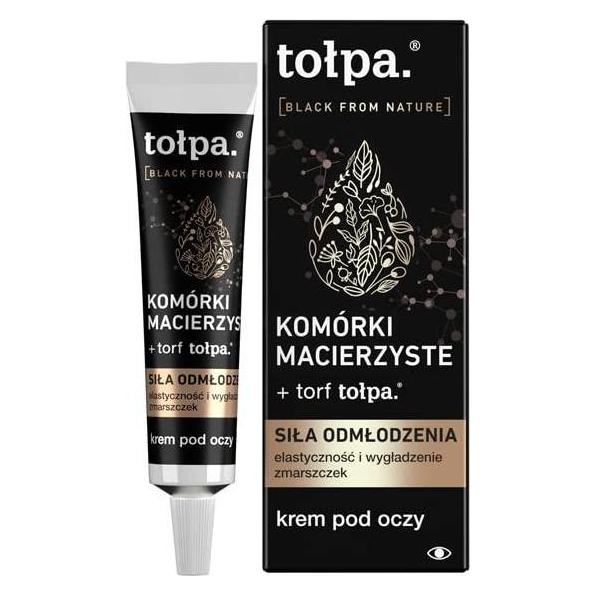 Tołpa TOŁPA Black From Nature krem pod oczy Siła Odmłodzenia 10ml (Augenpflege Crème, 10 ml, Tag + Nacht) (OTHER)