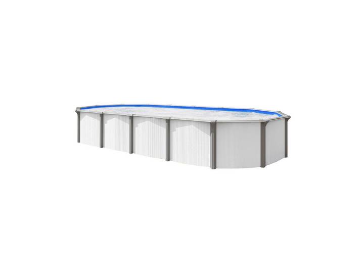 POOL-SET STAHLWANDPOOL WHITE-DESIGN