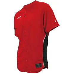 Macron, Herren, Sportshirt, Defender (XXL), Schwarz, Rot