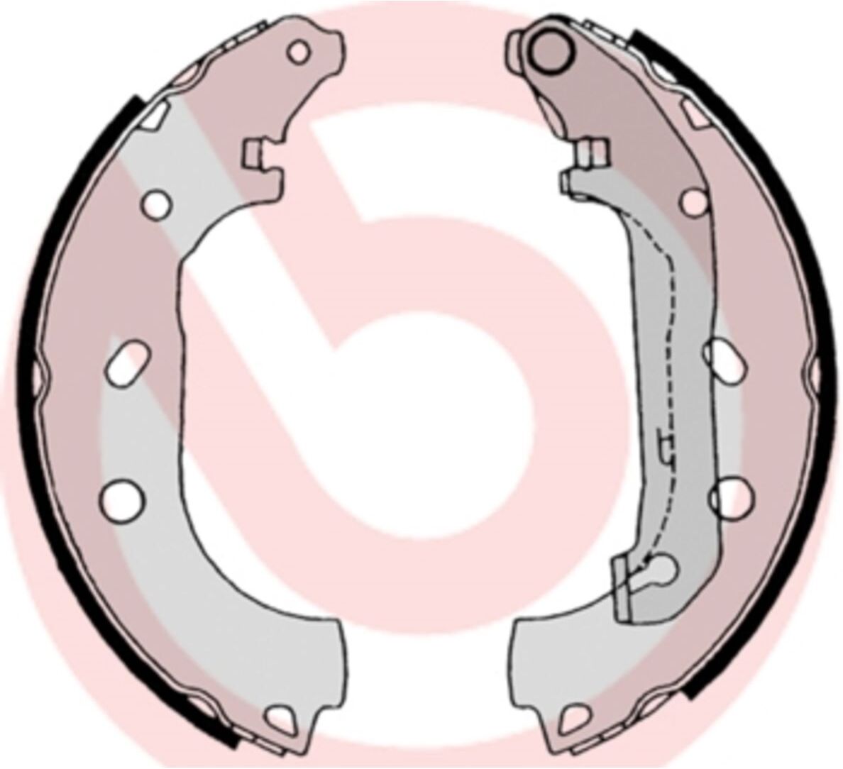 Bremsbackensatz BREMBO S 24 539