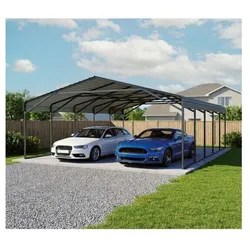 Westmann Carport »Kopenhagen L« grau, 597x298x791 cm