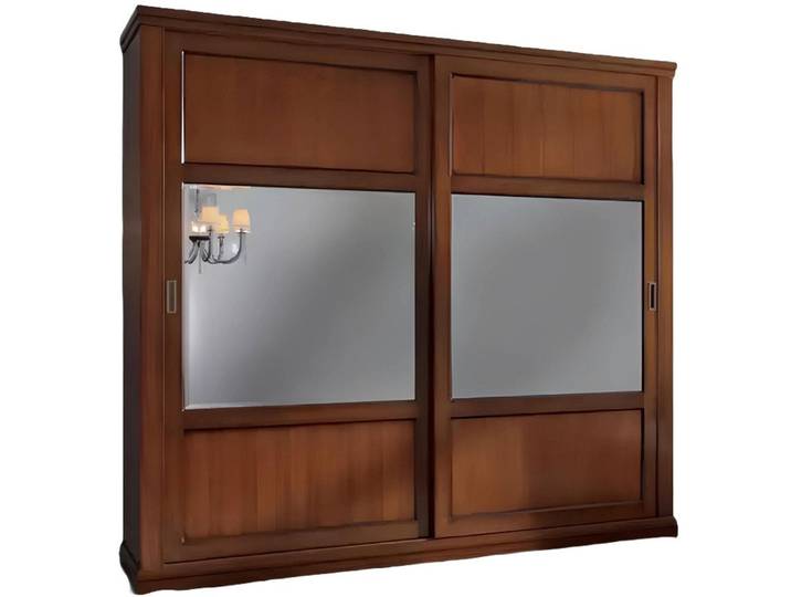 Xlmoebel Kleiderschrank Eleganter Kleiderschrank aus Holz mit viel Stauraum für Kleidung (1-St., Kleiderschrank) Hergestellt in Italia