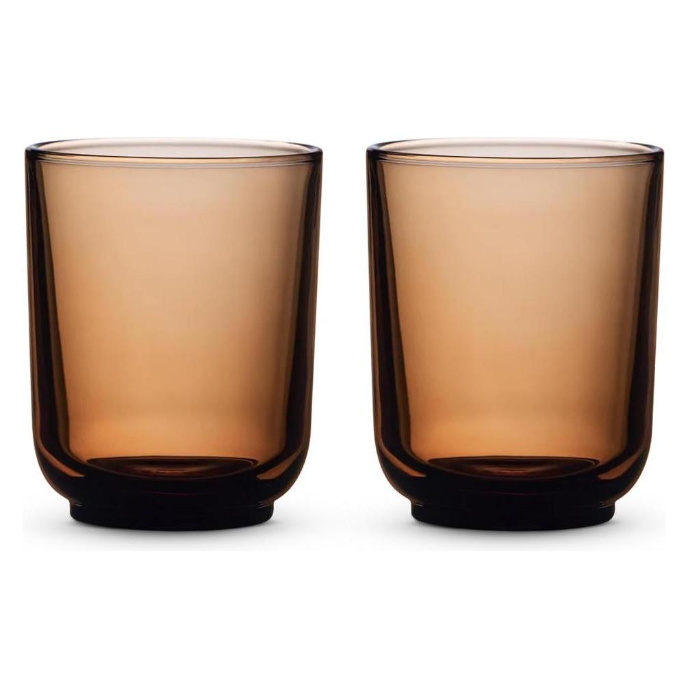 Fellow Set mit zwei Pirch Latte-Gläsern, 320 ml, Bernstein (0.32 l, 2x) (65826222)
