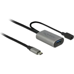Delock USB 3.1, Type-C zu Type-A (5 m, USB 3.2 Gen 2), USB Kabel