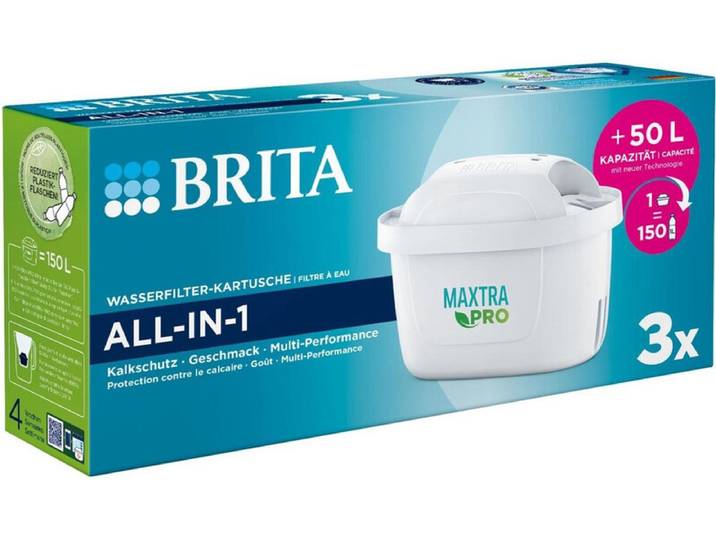 BRITA Maxtra Pro Pure Performance 3-stuksverpakking