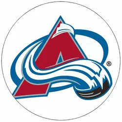 Essbares Papier mit Logo „Colorado Avalanche“, 19,5 cm