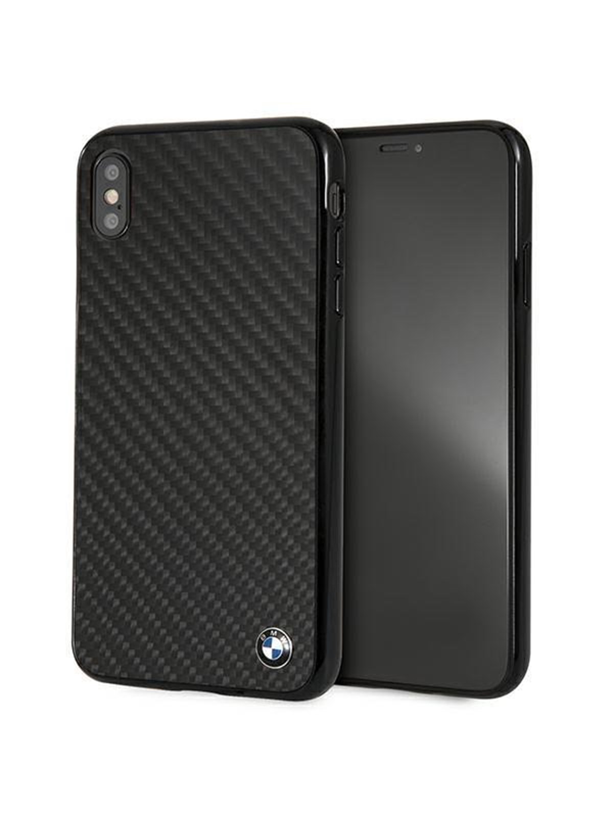 BMW Siganture Carbon Case for iPhone Xs Max - Black