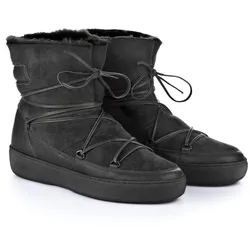 Original Moon Boots ® - Tecnica MOON BOOT PULSE LOW SHEARLING Damen - 41 schwarz