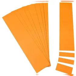 ULTRADEX Einsteckkarten für 9,5mm Einsteckschiene 60x7,5mm VE=420 Stück orange