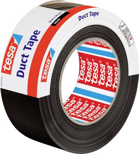 Tesa 56498-00000-15 Reparaturband tesa Duct tape Schwarz (L x B) 50m x 50mm 1St.