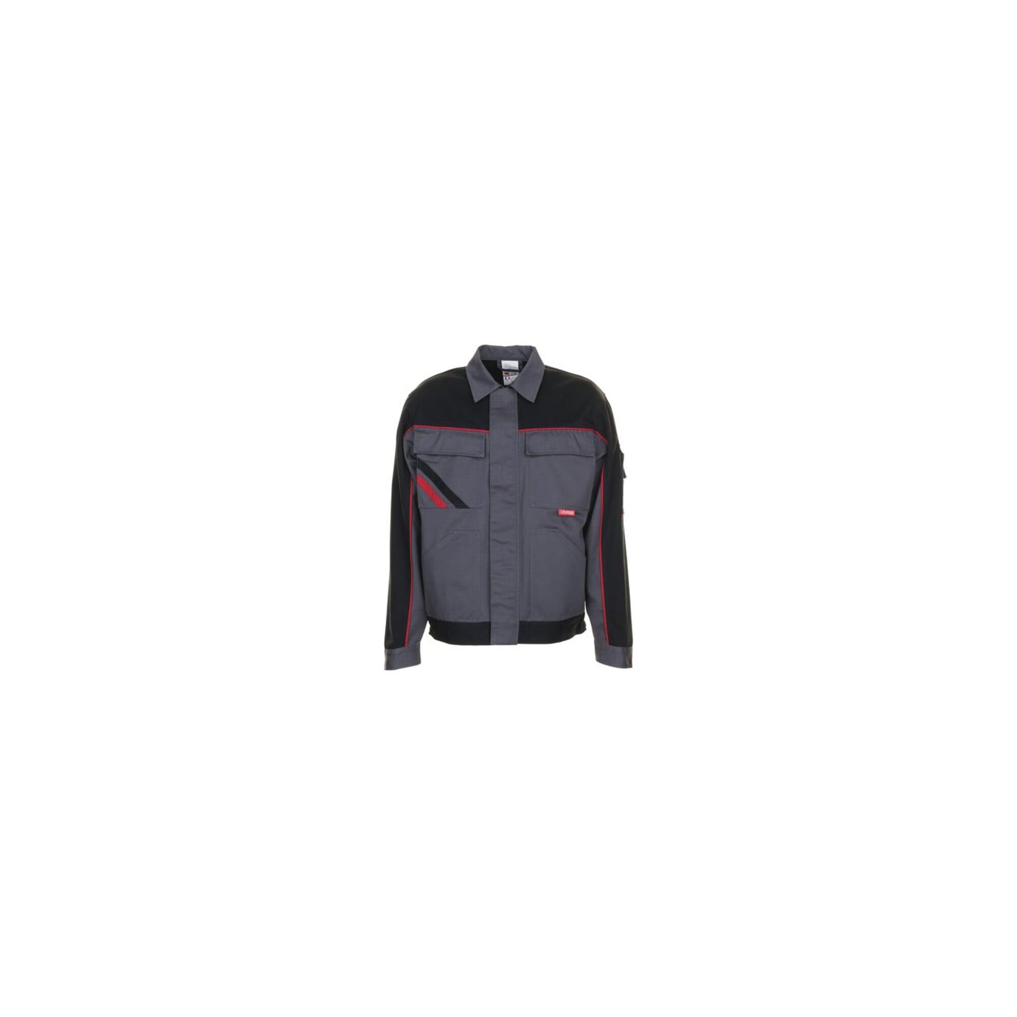 Planam Bundjacke Highline schiefer/schwarz/rot 56 (2312056)
