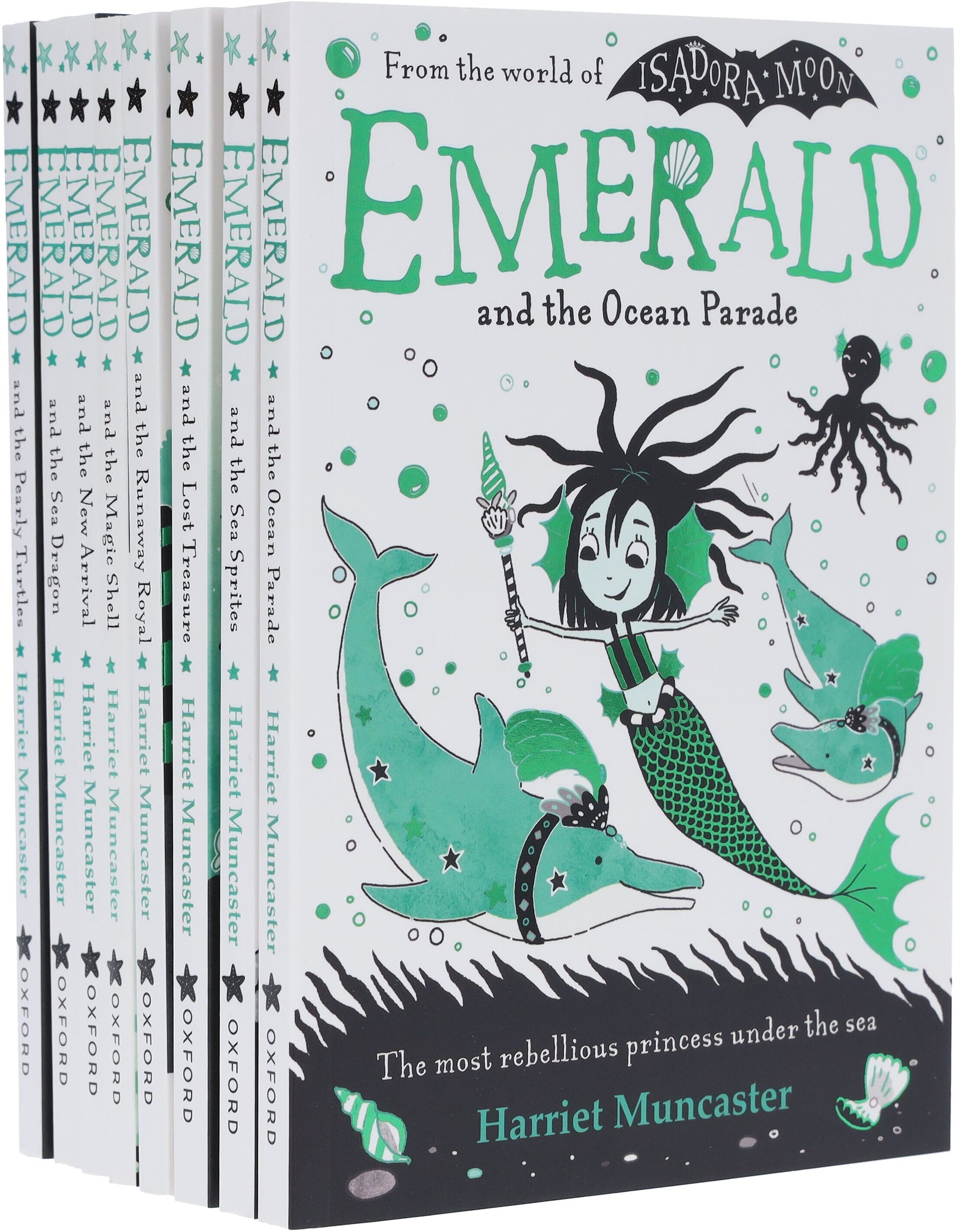 Emerald Series Book 1-8 (World of Isadora Moon) By Harriet Muncaster: 8 Books Collection Set - Ages 5-7 - Paperback Oxford University Press