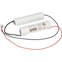 Notleuchten-Akku 4,8V 2500mAh NiMH für EB-Leuchten 8W 3h NLxxx833