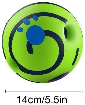 Uplift Picks GiggleGlow Interactive Wobble Dog Ball Toy 14 Cm (no Box)