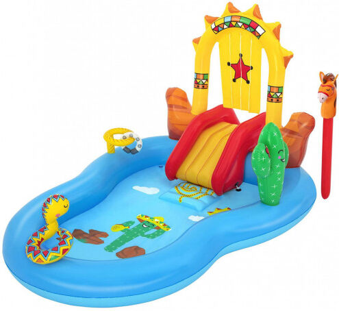 BESTWAY Far Ouest Aire de jeux pataugeoire, 264 x 188 x 140 cm 53118