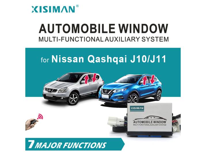 Kit de fermeture de vitre électrique pour Nissan Qashqai J10 J11, Module d'ouverture et de fermeture de vitre électrique, accessoires